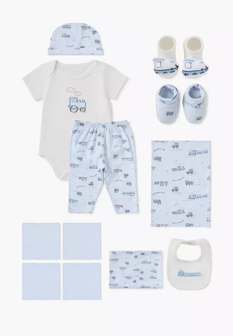 Buy Babyshop Babyshop Juniors Vehicle Print 12-Piece Clothing Gift