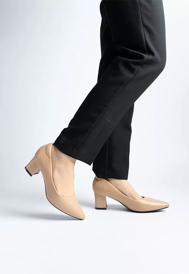 Britney Square Pump Heels