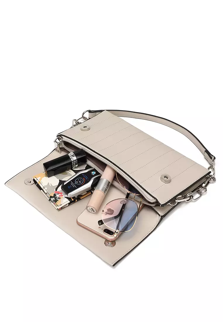 GYKACO DANICA Grey - Dompet & Clutch Wanita - Fashion Wallet & Clutch