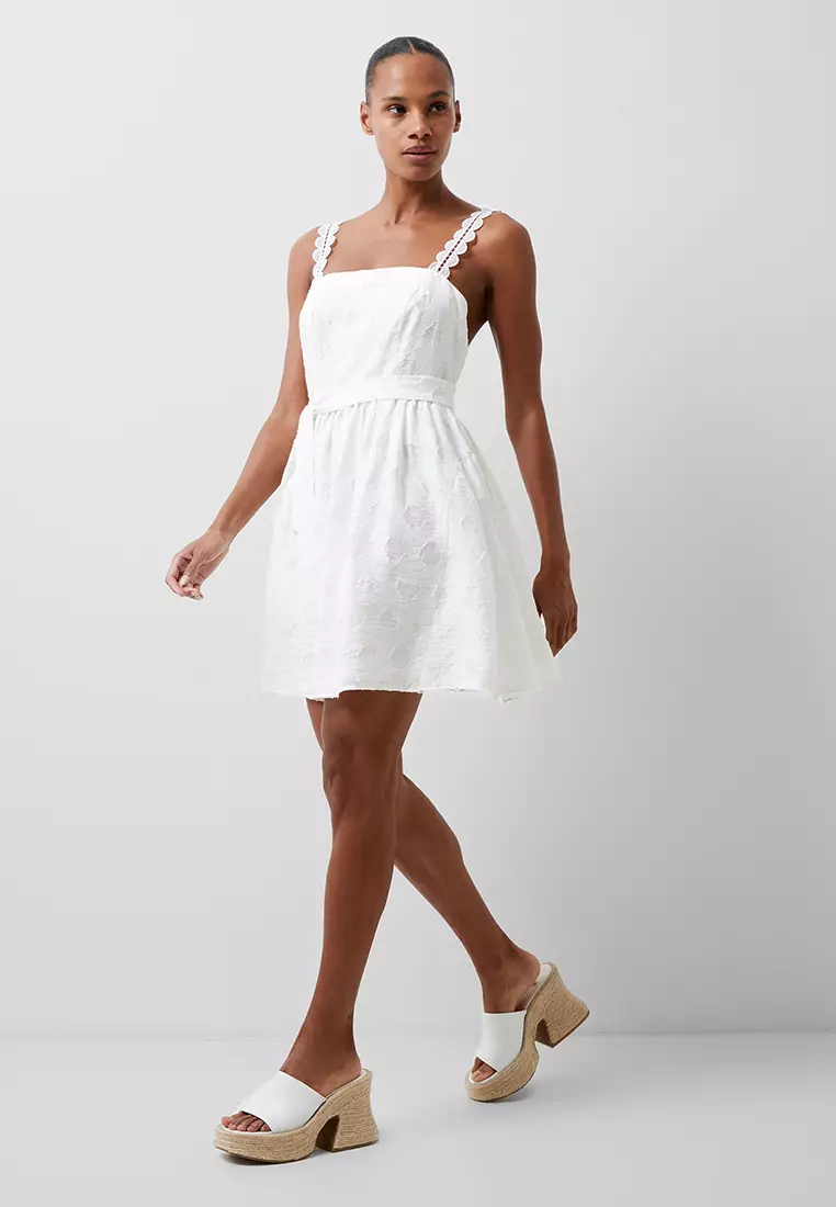 FREYA ORGANZA BURNOUT DRESS