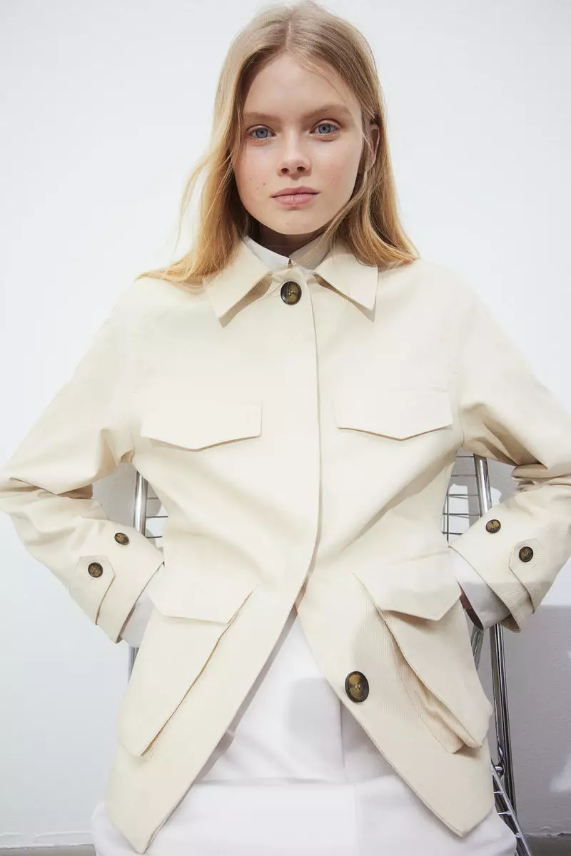 Buy H&M Oversized twill jacket 2024 Online ZALORA Philippines