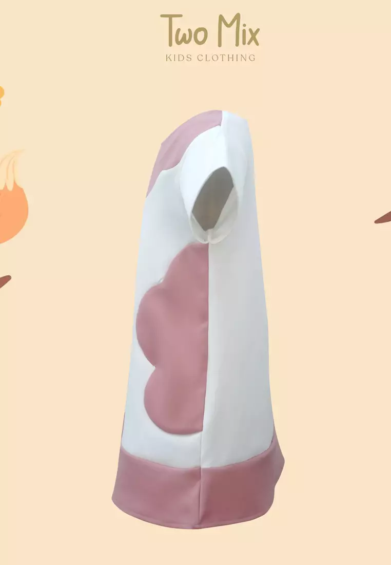 TWO MIX Baju Anak Perempuan Cute Rabbit + GRATIS TAS ANAK LUCU 1-8 Tahun 4231