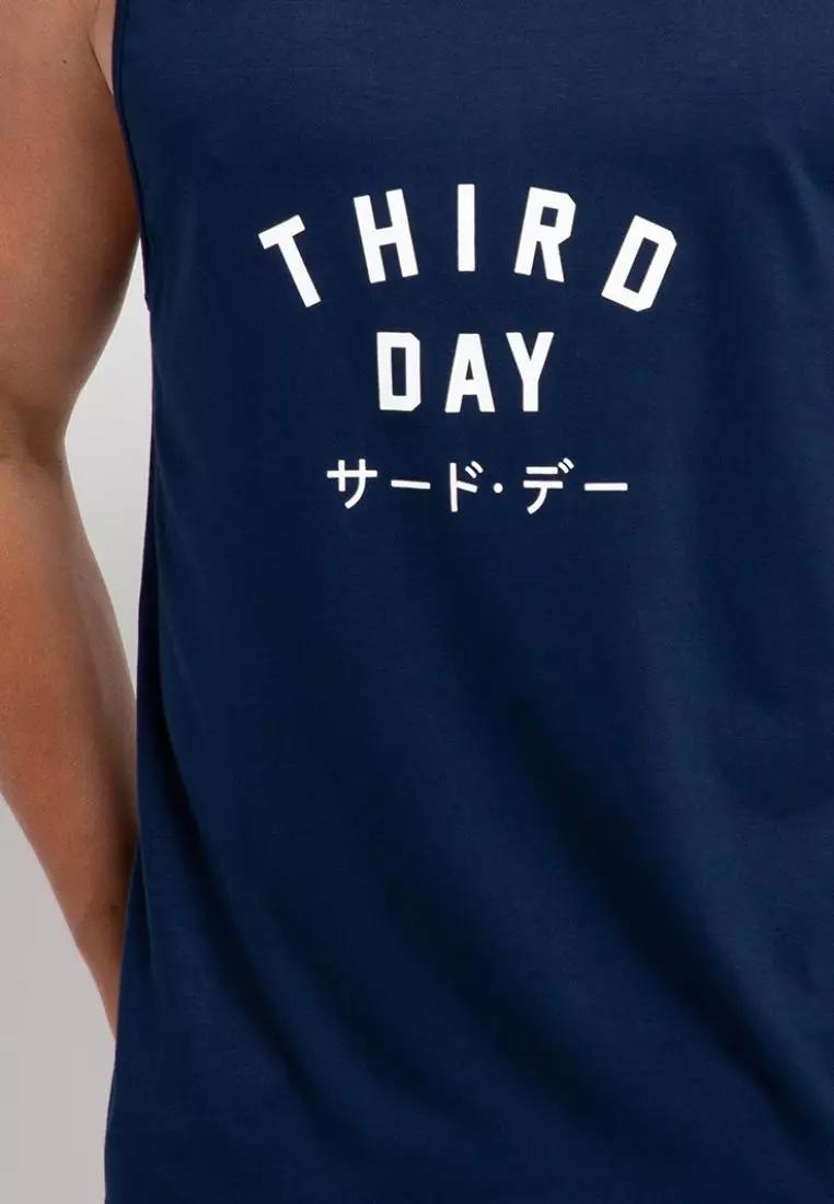 MTH59 Thirdday Kutung Pria Casual HKR Td Simple Navy