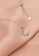 ZITIQUE silver Women's Korean Style Snow Flower Necklace - Silver 4EFBEAC1B28341GS_3
