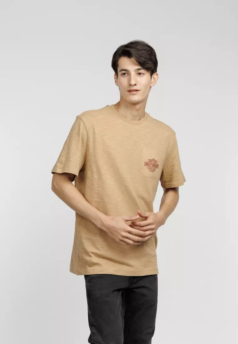 Harley-Davidson Bar & Shield 3D Pocket Tee