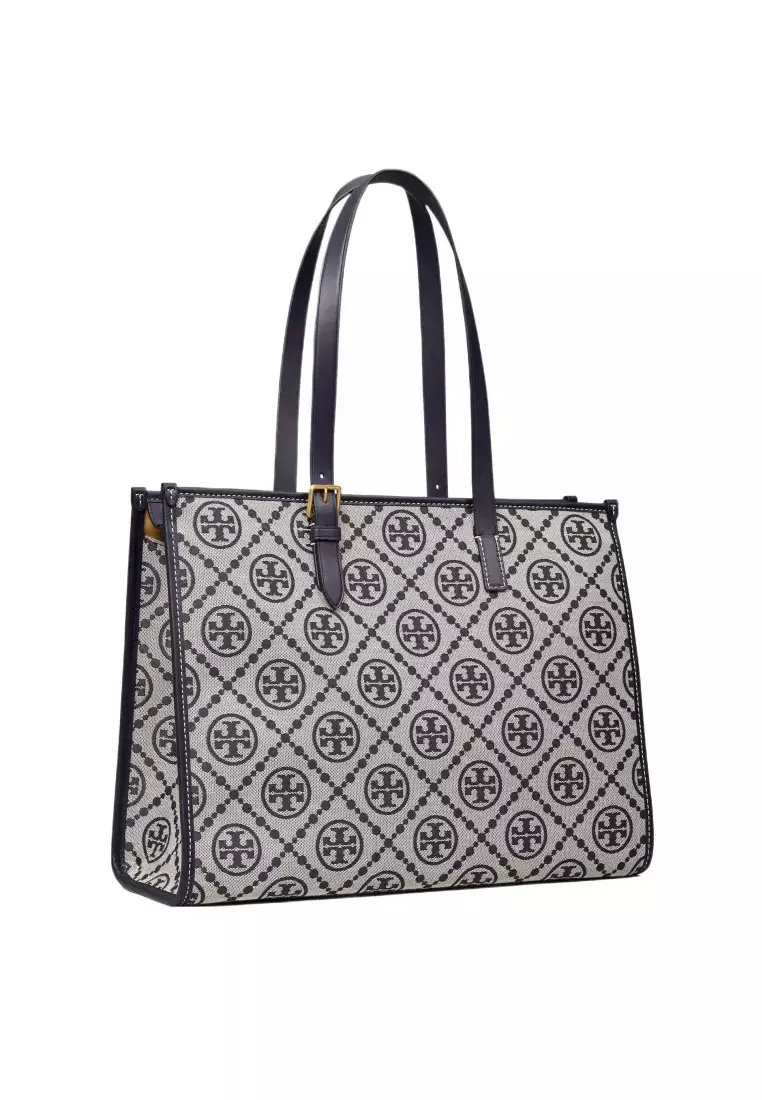 TORY BURCH Tory Burch Fabric with Leather Large Women s One