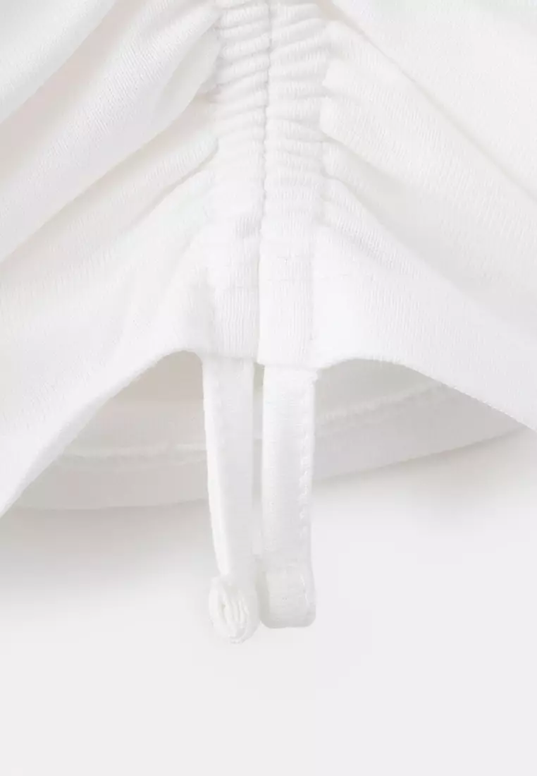 Printed Ruched T-Shirt