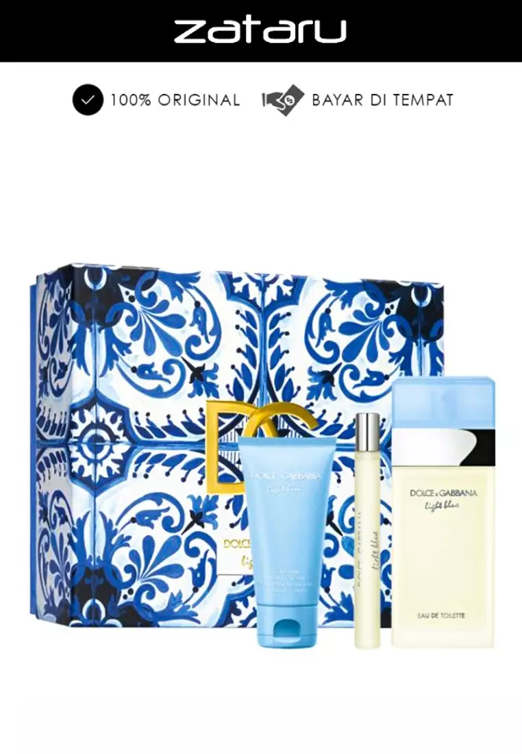 Dolce & Gabbana Light Blue Woman Gift Set (Parfum Wanita)