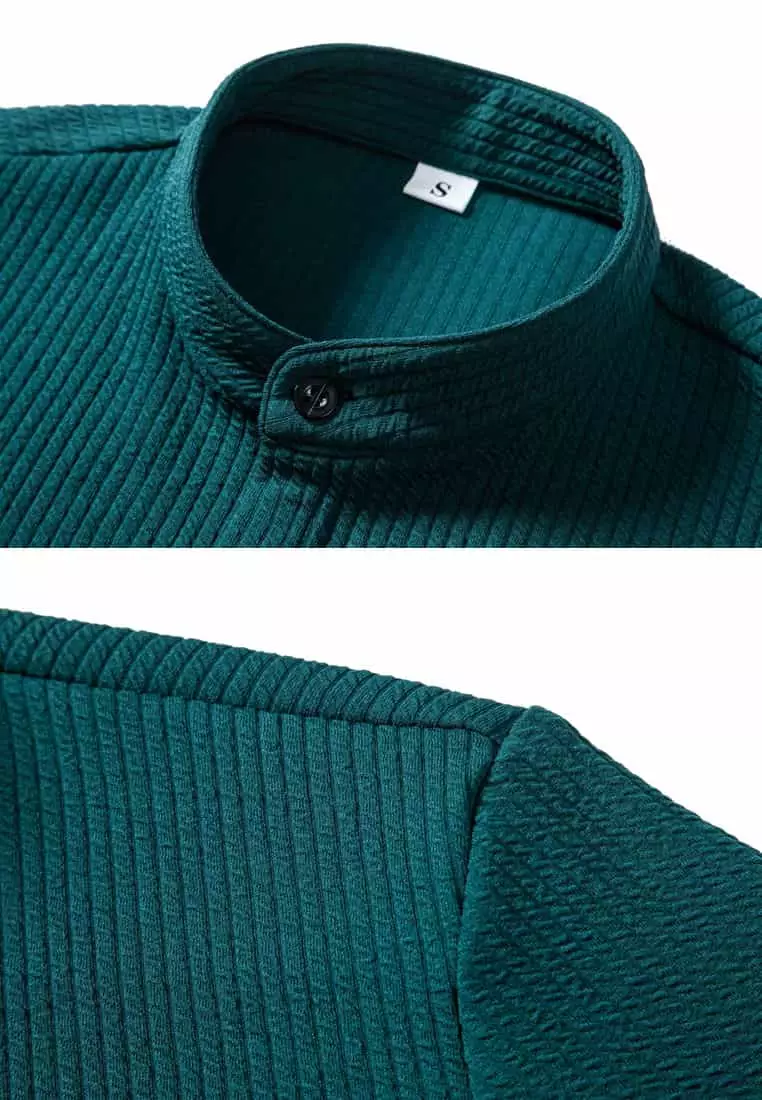 Fitted Stripe Shirt YL-HZ72