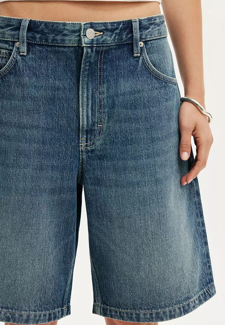 Baggy Denim Shorts