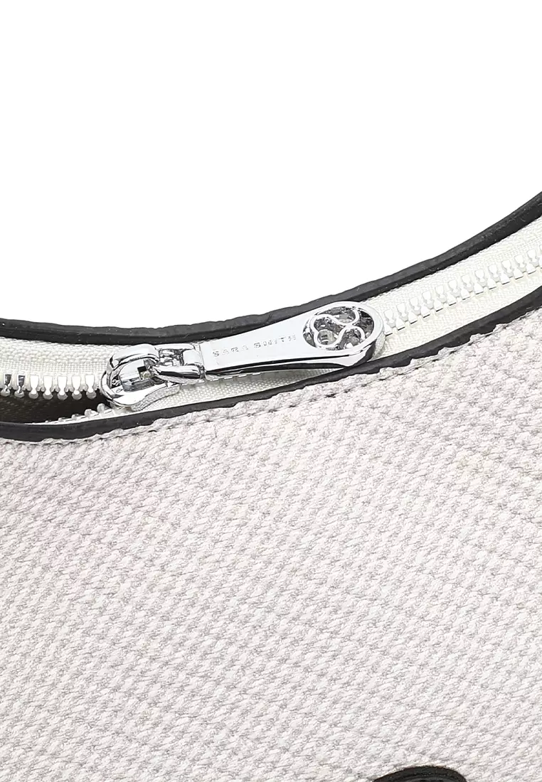 Women's Top Handle Bag / Sling Bag / Crossbody Bag / Shoulder Bag (Tas Tangan Wanita / Tas Selempang Wanita / Tas Bahu Wanita) - Putih