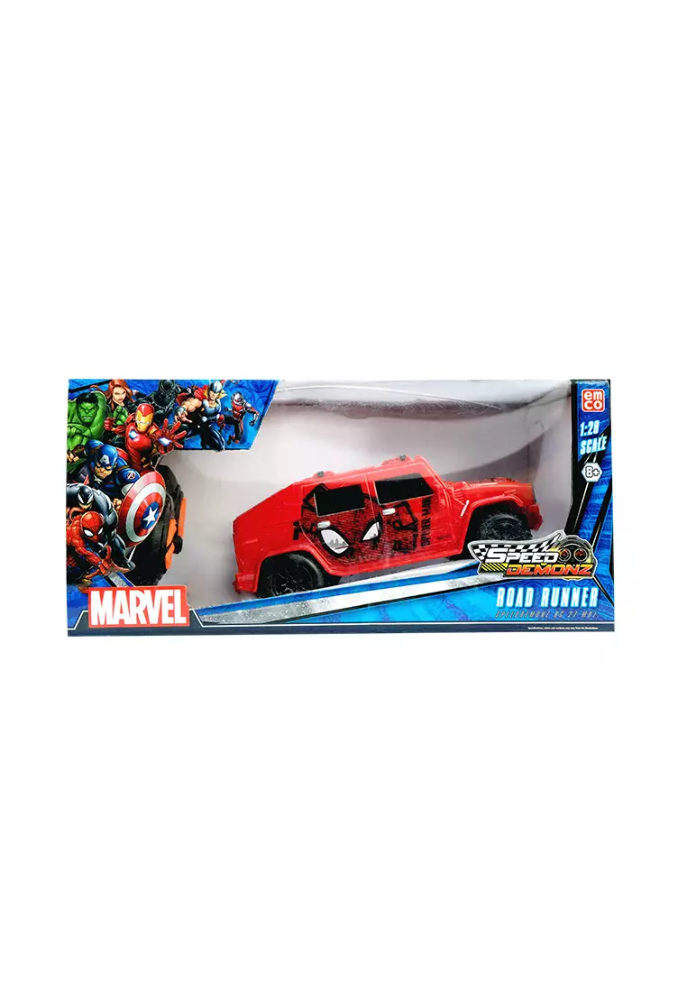 Spiderman best sale jeep toy