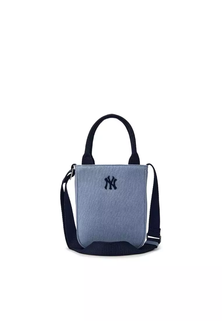 25SS新作ミニバッグ【MLB】Lettering Vintage Denim CrossBag NY MLB] Lettering Vintage Denim Crossbody Bag NY L.Blue | eBay