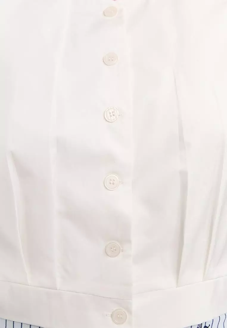 Side Bow Tie Crop Top