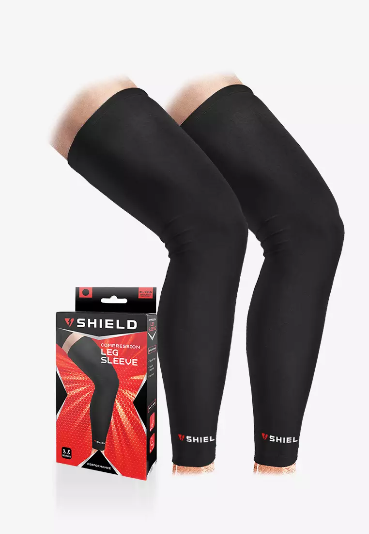 Buy Shield ZL9515 Elastic Compression Leg Sleeve - Pair 2024