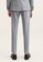 MANGO Man grey Super Slim Fit Checked Tailored Trousers 3D37EAA373A2E8GS_2