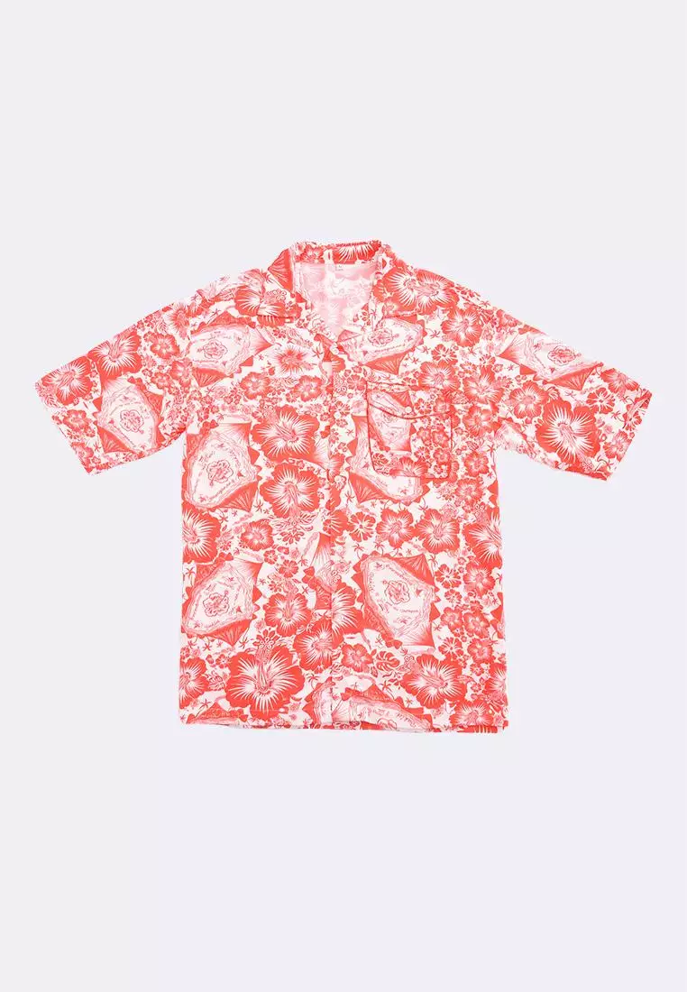 Bench shop floral polo