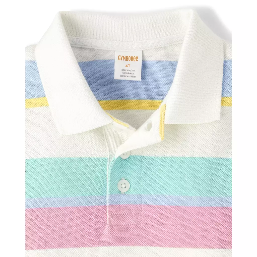 Jual The Children's Place Boys Striped Polo Garden Party Kaos
