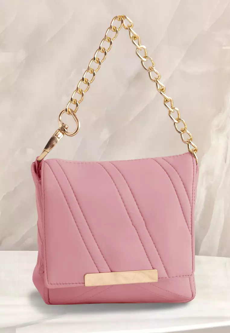 Zalwa Prayer Set | Mukena Travel Polos Resleting 2in1 | Mukena Remaja - Cheecky Pink