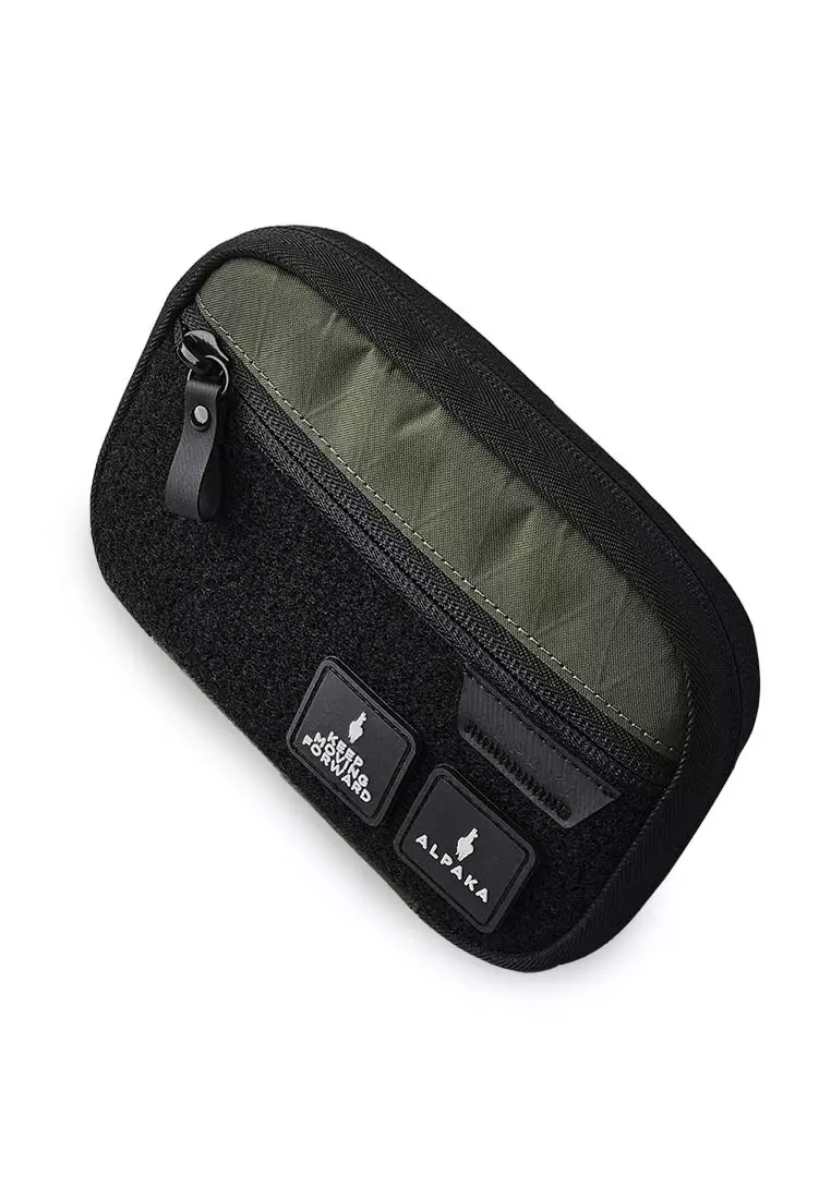 Buy Alpaka Admin Pouch Hook and Loop with Patches Bundle Green XPac