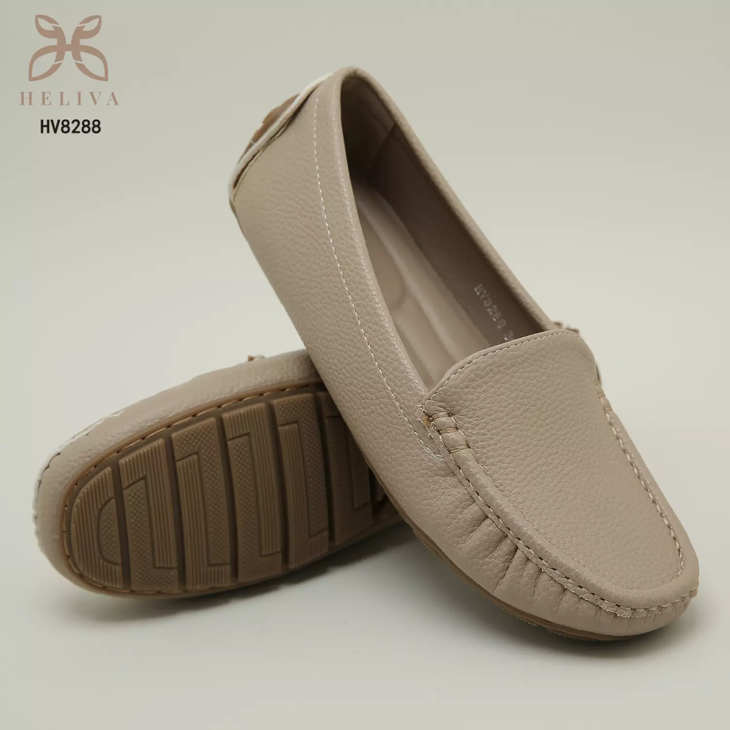 Heliva Hestina Women Shoes Loafers Slip On Sol 1cm