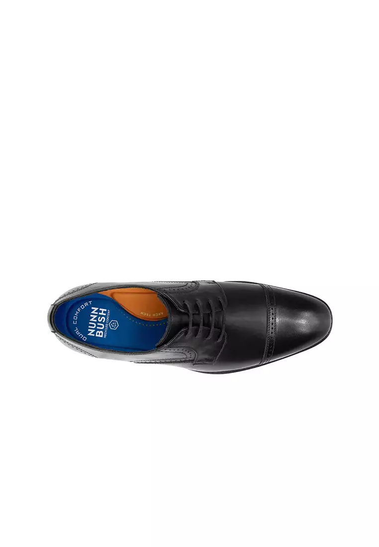 CHATHAM Black Cap Toe Derby