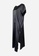 ROSARINI black Side Split Dress 069DAAACA30073GS_3