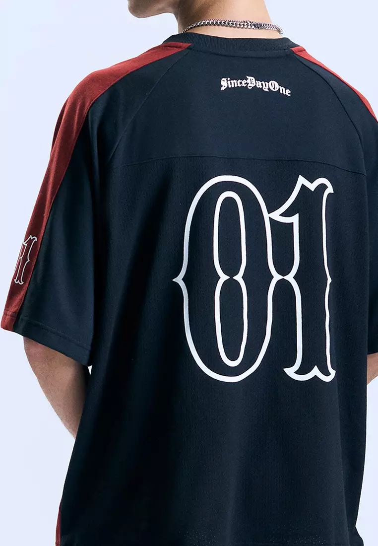 Mesh Sport Oversized T-Shirt