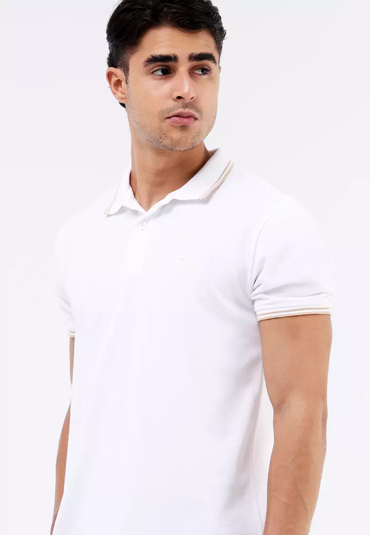 Cvc Collared Shirt Pique