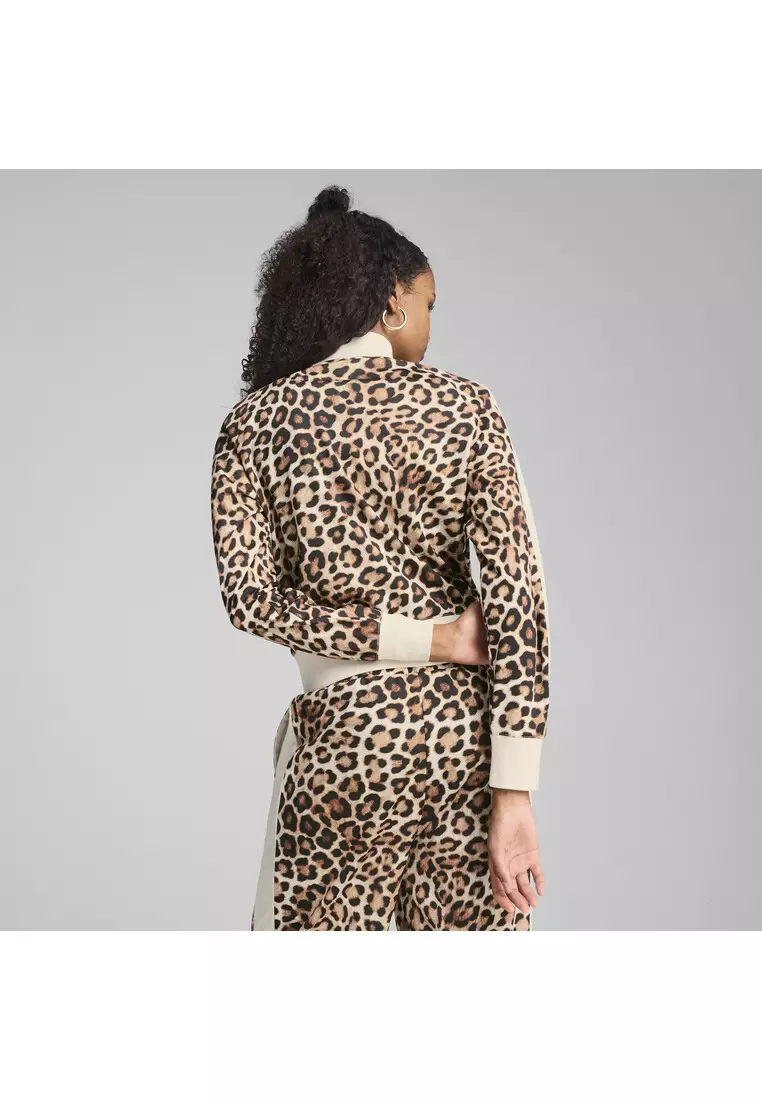 T7 LEO LUXE 女子豹紋運動外套