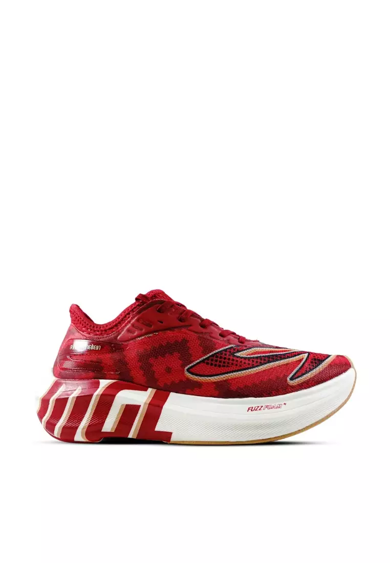 910nineten Haze Veloce SE Magelang  sepatu lari - Merah/Putih