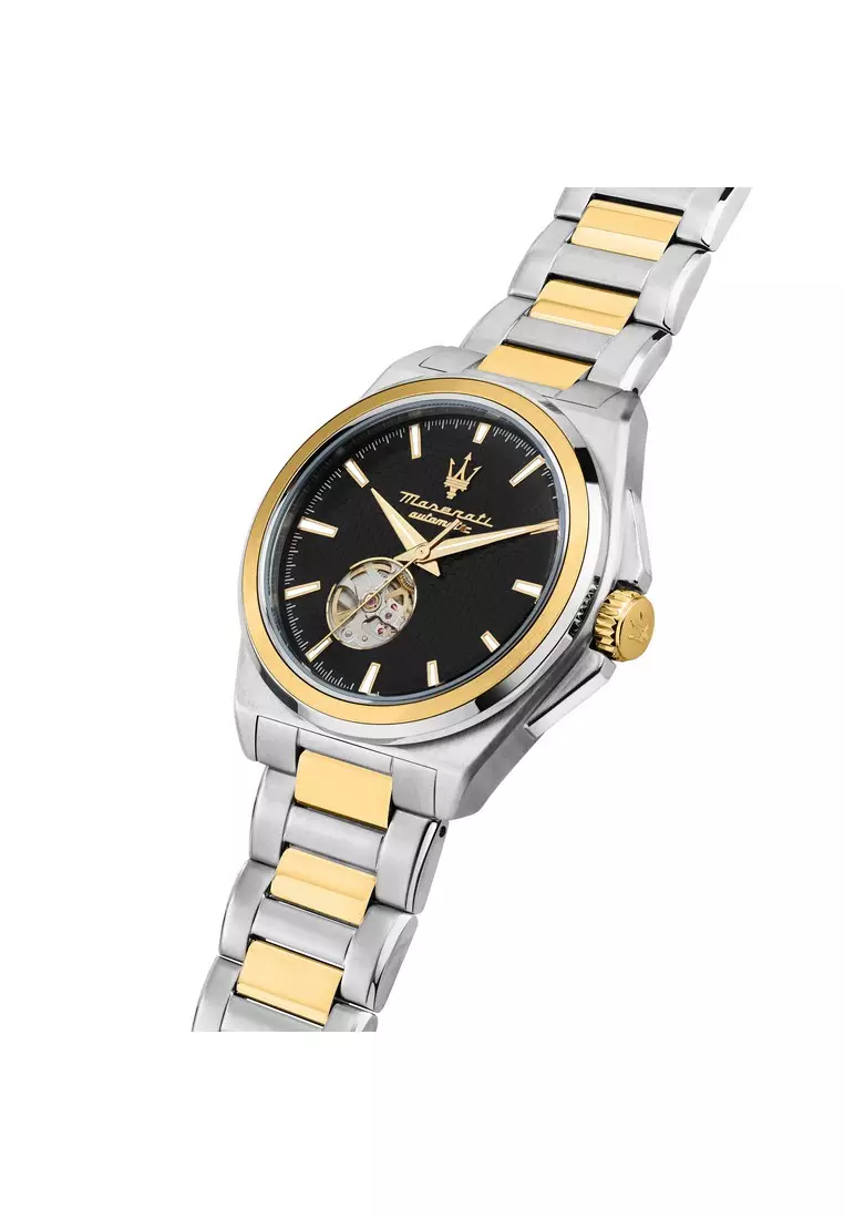 【2年保養】瑪莎拉蒂 Velocita系列41mm 男士鋼帶款計時自動腕錶 R8823152001