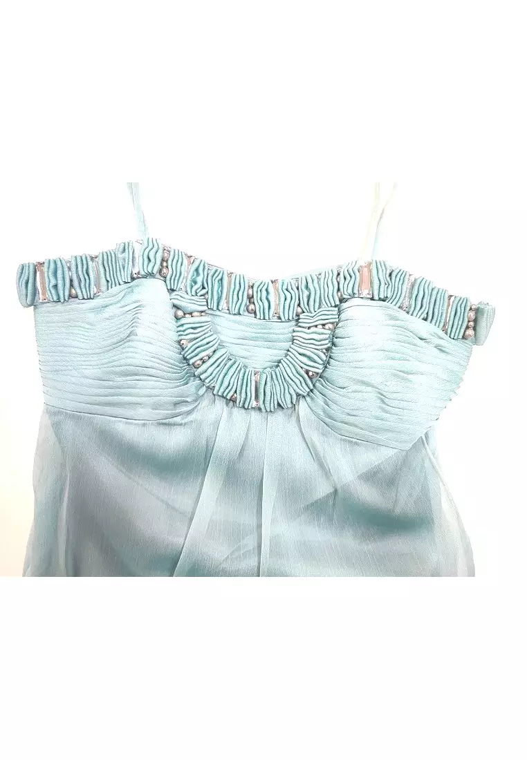 Charming Polyester Chiffon Beaded Cocktail Dress