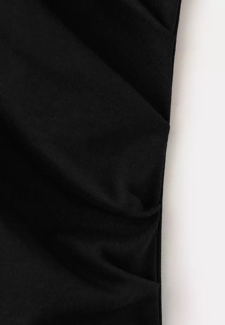 Long Draped Dress