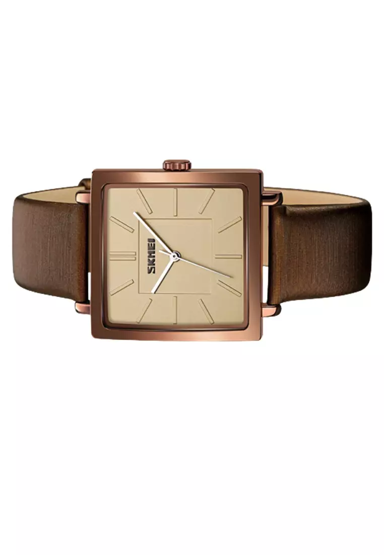 Jam Tangan Analog Wanita Leather Strap Waterproof 30M - 2032 - ORIGINAL