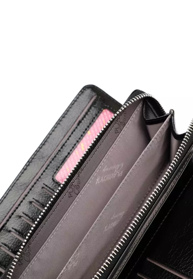 Women's Bi Fold Long Wallet / Long Purse