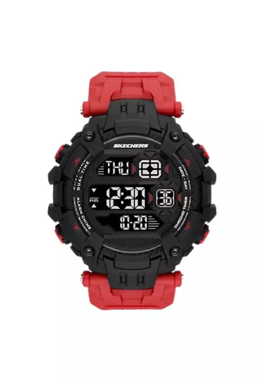 Men's Red Pincay Digital Watch SKC-SR1143
