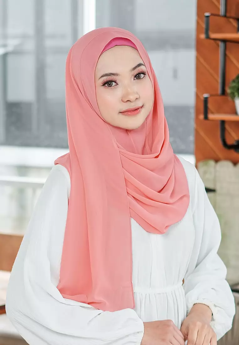 HIJAB INSTAN SHEILA - SALMON