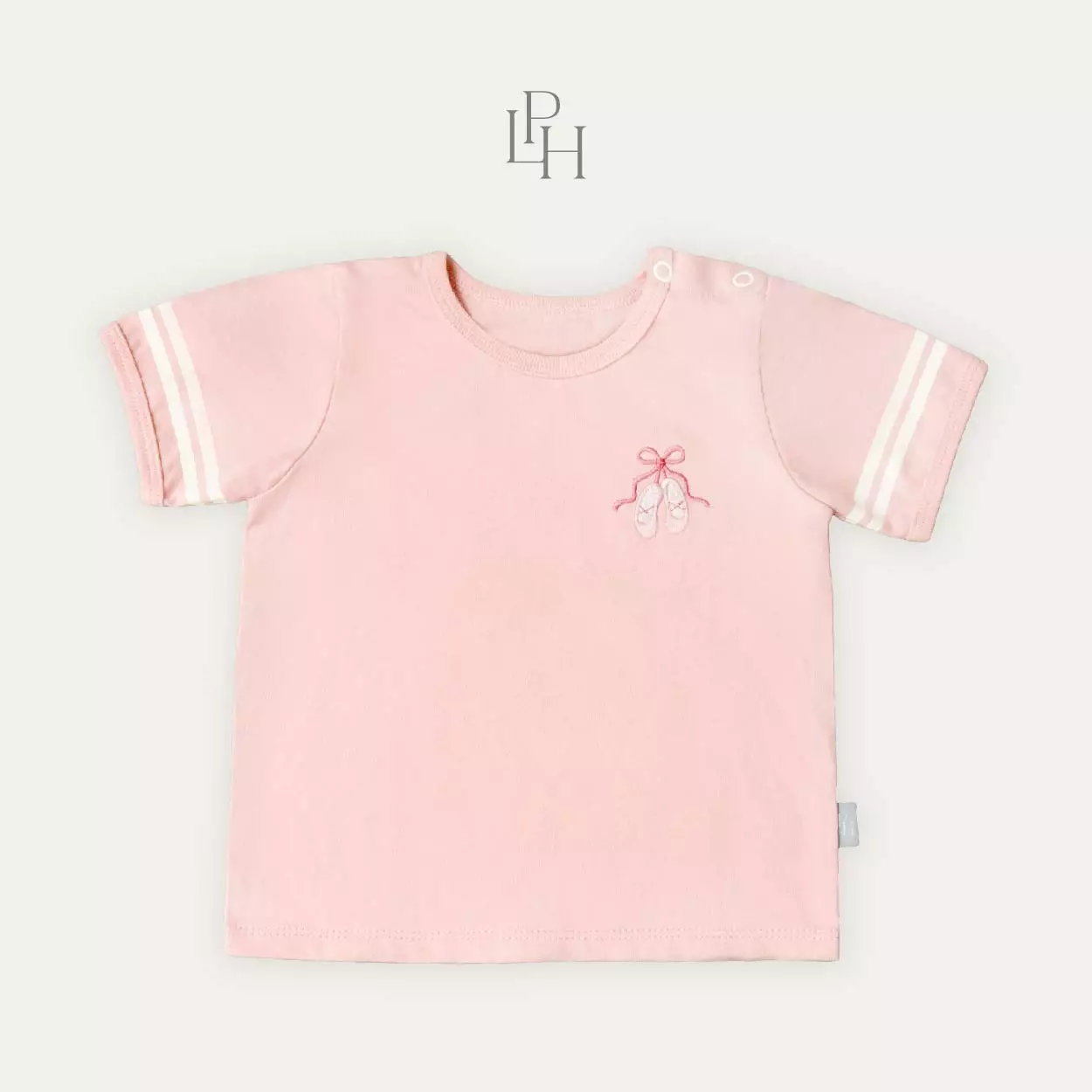 Little Palmerhaus - Ollie Baby Attire Set (Setelan Bayi) Bridal Pink