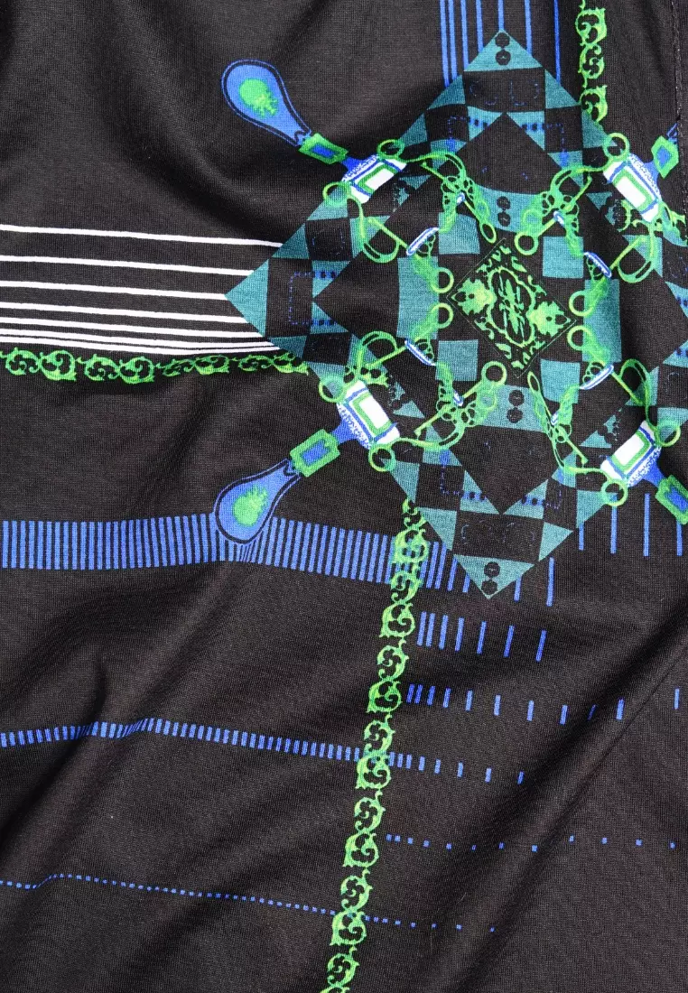 Crocodile DIAMOND 1837 Black Green - Kaos Kerah Pria Men Polo Original Relax fit