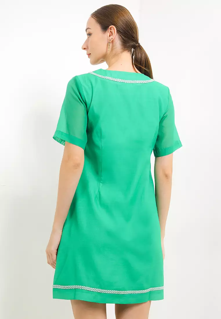 Short Sleeve Mini Dress