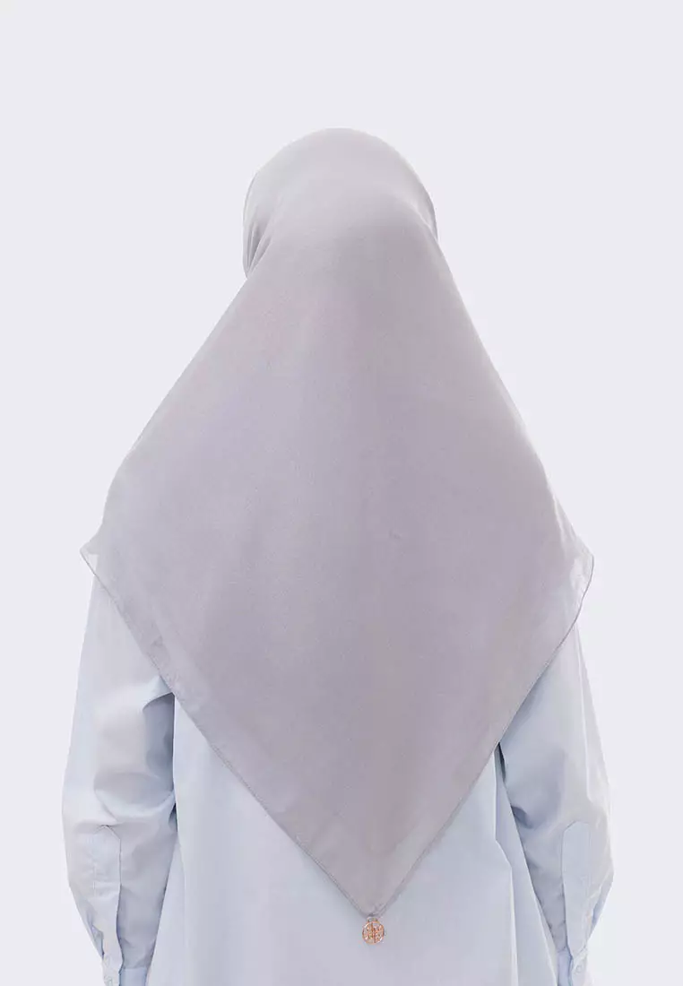 Ria Miranda Frost Grey Rarina Scarf