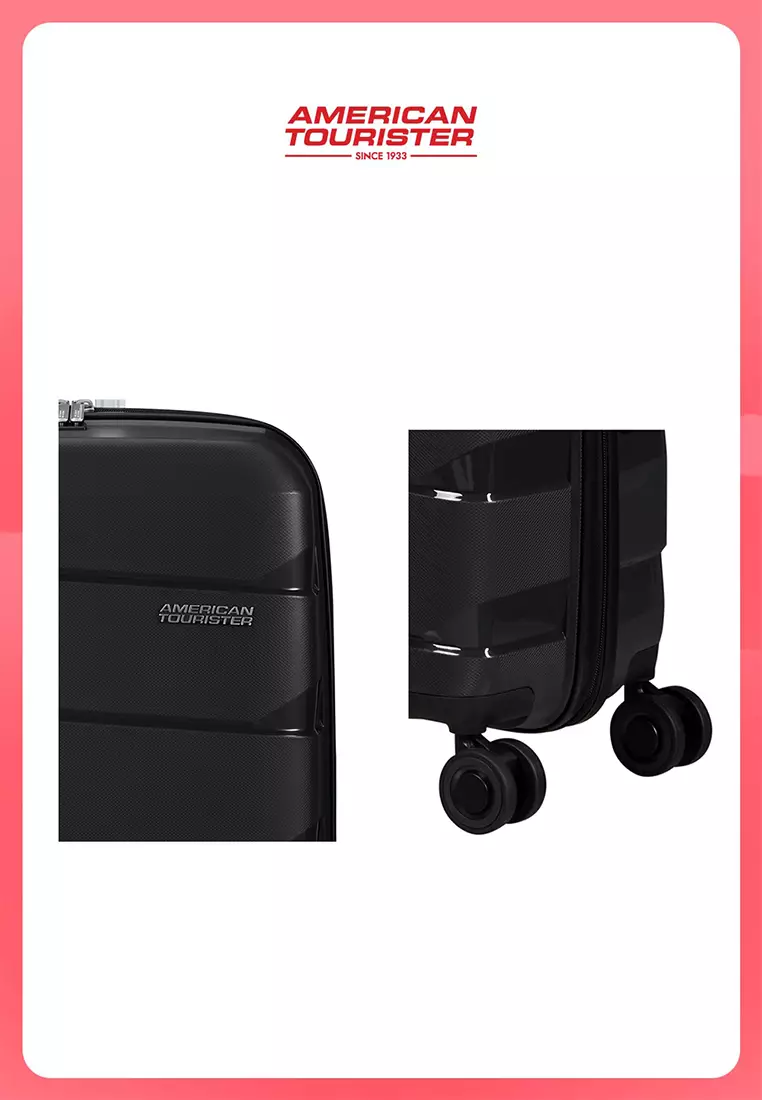 American Tourister Koper Hardcase Air Move Medium 24 inch-Black