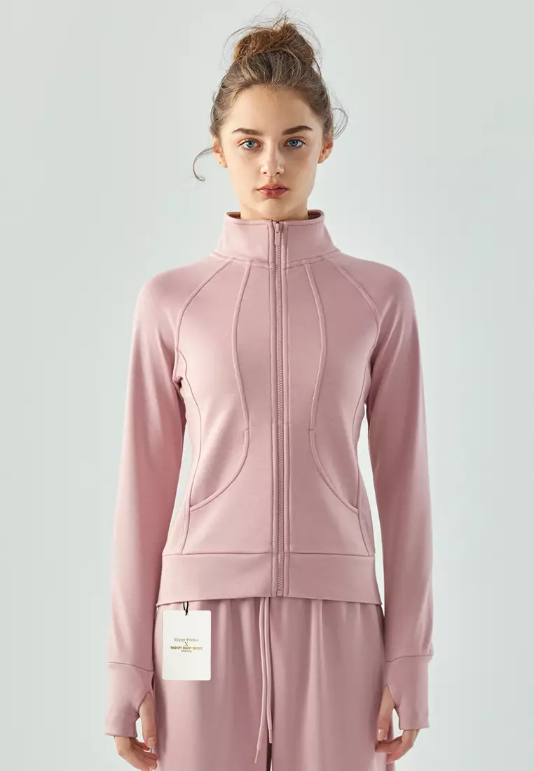 Buy Lululemon Scuba Hoodie *light Cotton Fleece - Pink At 50% Off