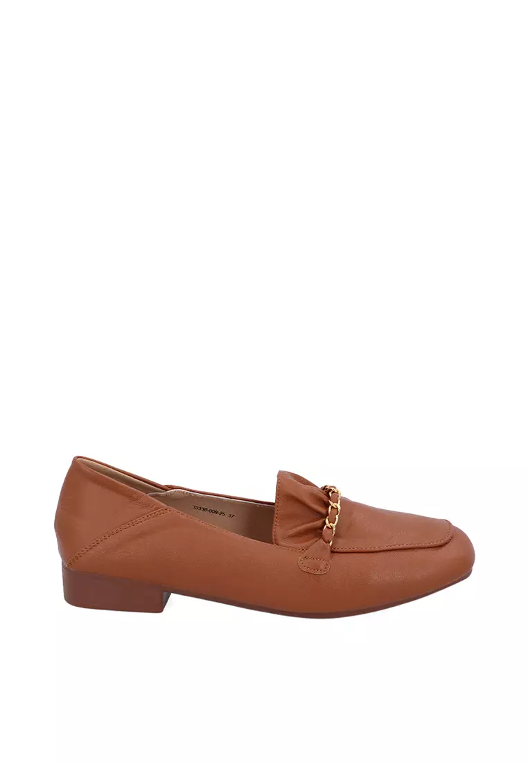 Discount on Carlo Rino  shoes - SKU: Medium Brown Jayce Loafers