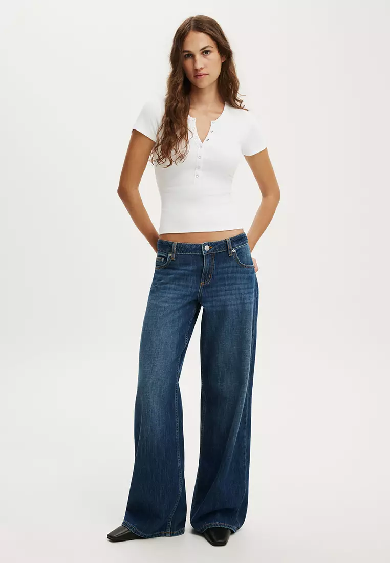 Blake Short Sleeves Henley Top