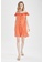 DeFacto 橘色 Short Sleeve Mini Dress 11455AAA138256GS_5