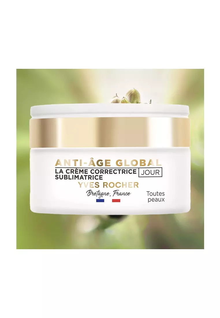 Anti Age Global Correcting Day Cream- 50ml Regenerates Firm Skin for All Skin Types