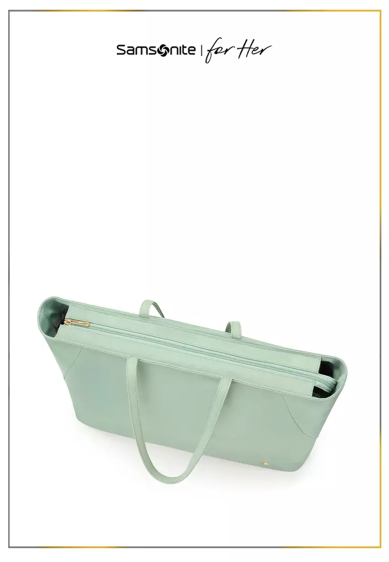 Samsonite Valerie Tote + 14.1" W.Zipper - Iceberg Green