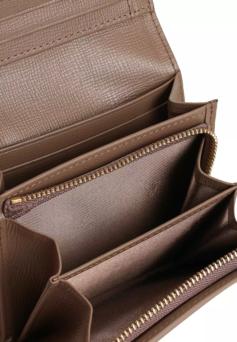 Logo Flap Wallet